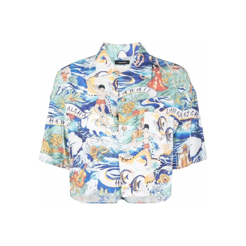 R13 Shirts Women's Sky Blue-0