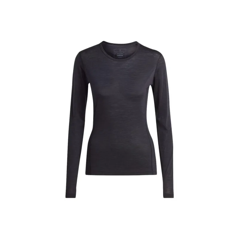 Adidas Free Shipping With AdiClub Terrex Xperior Merino 150 Baselayer Long Sleeve Tee-0