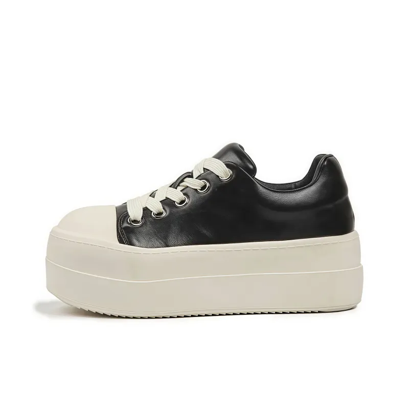 Fawn Miri Anti Slip And Wear Resistant Height Increasing Low Top Skateboard Shoes Women's-8