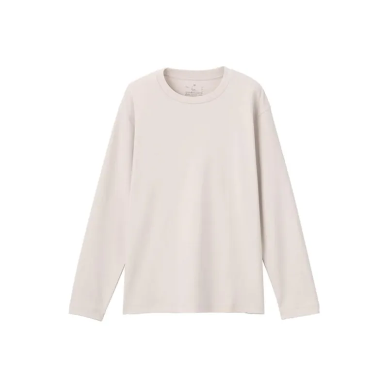 MUJI Drop Shoulder Sleeve T-Shirt Women's-3