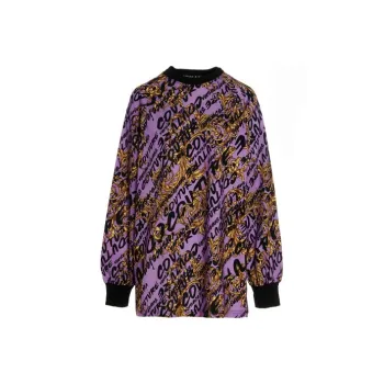 VERSACE JEANS COUTURE Sweatshirts Women's Purple
