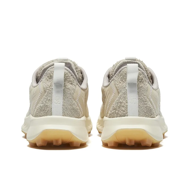 Saucony Peregrine 15 Anti Slip Wear Resistant Low Top Running Shoes Unisex Beige-3