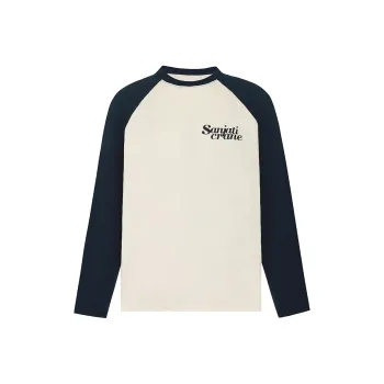 SANJATI T Shirts Women's Blue & Apricot