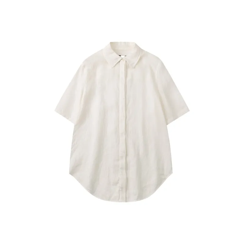 CYCLE DOCUMENT Shirt Women's Snowflake White-0