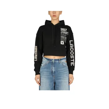 LACOSTE Sweatshirt Women's Black