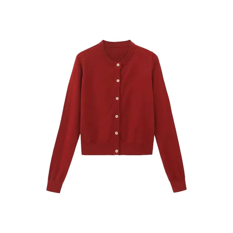 Wbwq Knitwear Women's Burgundy-0