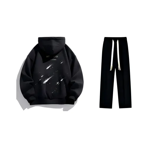 LA'T.WEEKEND Sweatshirt Set Unisex