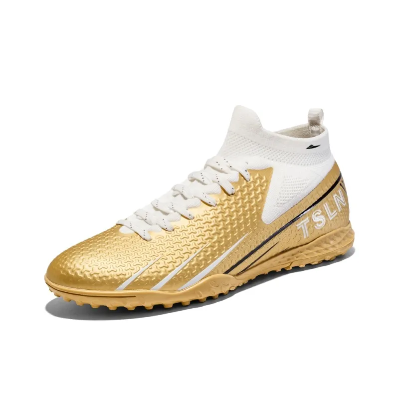 Kuding TF Rubber Broken Studs Artificial Ground Slip Resistant Soccer Shoes Unisex-1