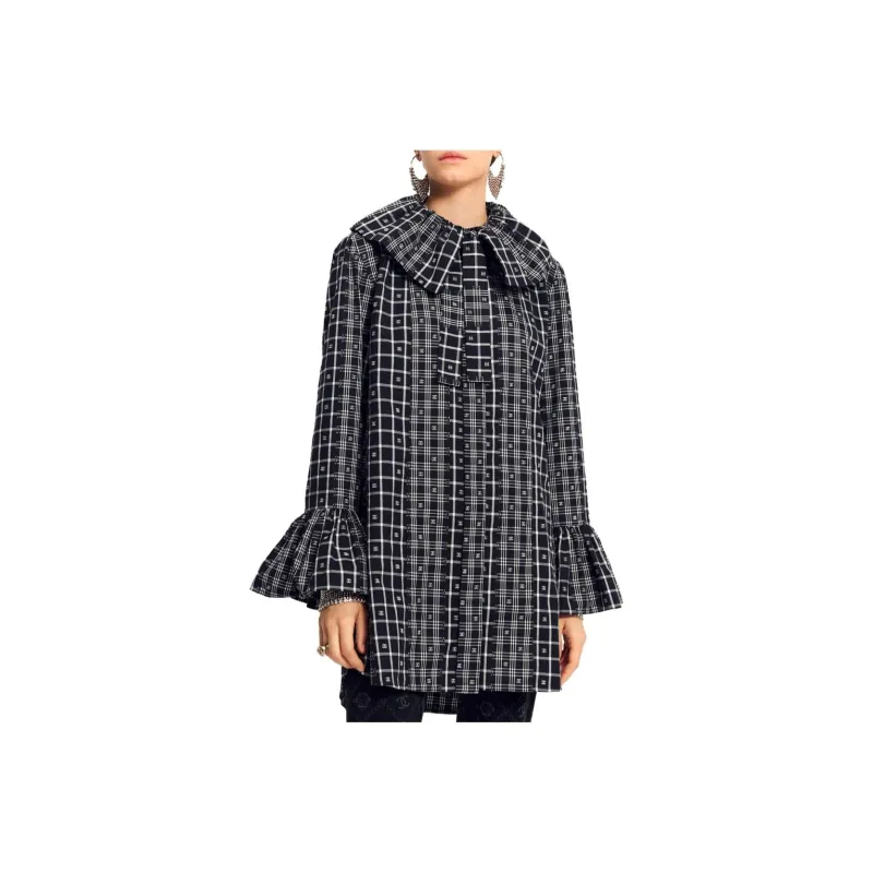 CHANEL 23 New Spring And Summer Arrivals Shirt Women's Black-0