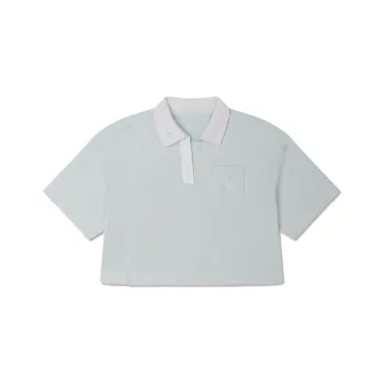 Converse Showcasing Series SS23 Polo Shirts Women's Cyan
