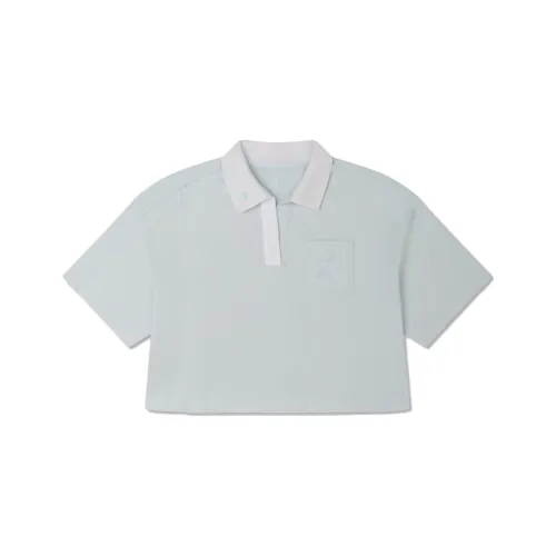 Converse Showcasing Series SS23 Polo Shirts Women's Cyan