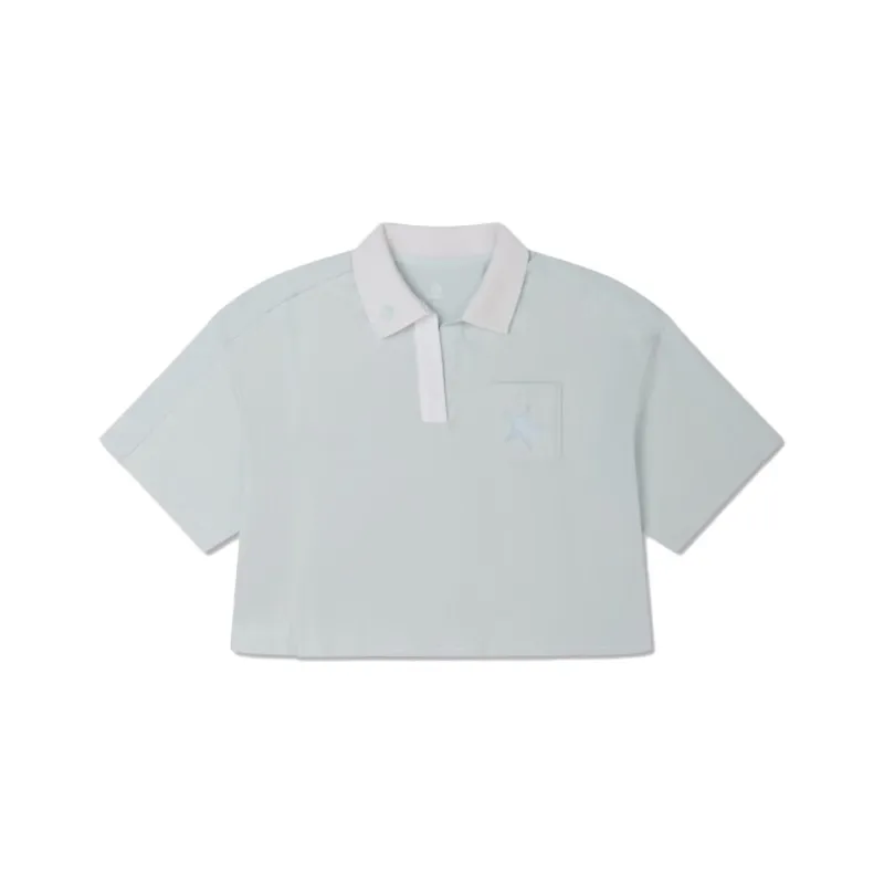 Converse Showcasing Series SS23 Polo Shirts Women's Cyan-0