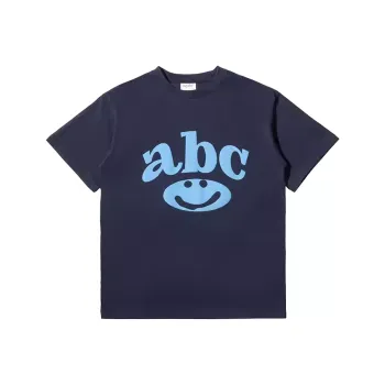 HEYABC T Shirt Women's Navy Blue