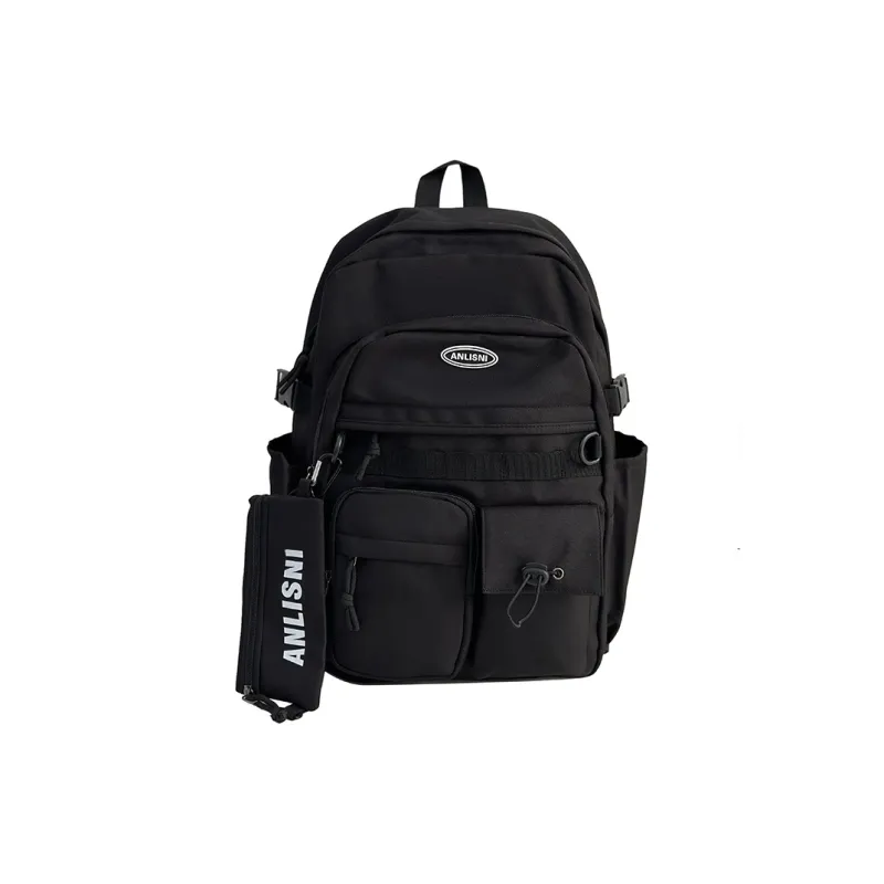 Debecca Polyester Backpack Unisex Multicolor-4