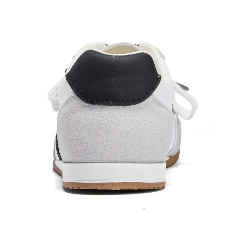 La Chapelle Wear resistant And Lightweight Low Top Casual Shoes Women's Beige Gray-4