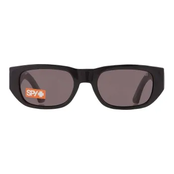 SPY Plastic Rectangular Sunglasses Unisex Black