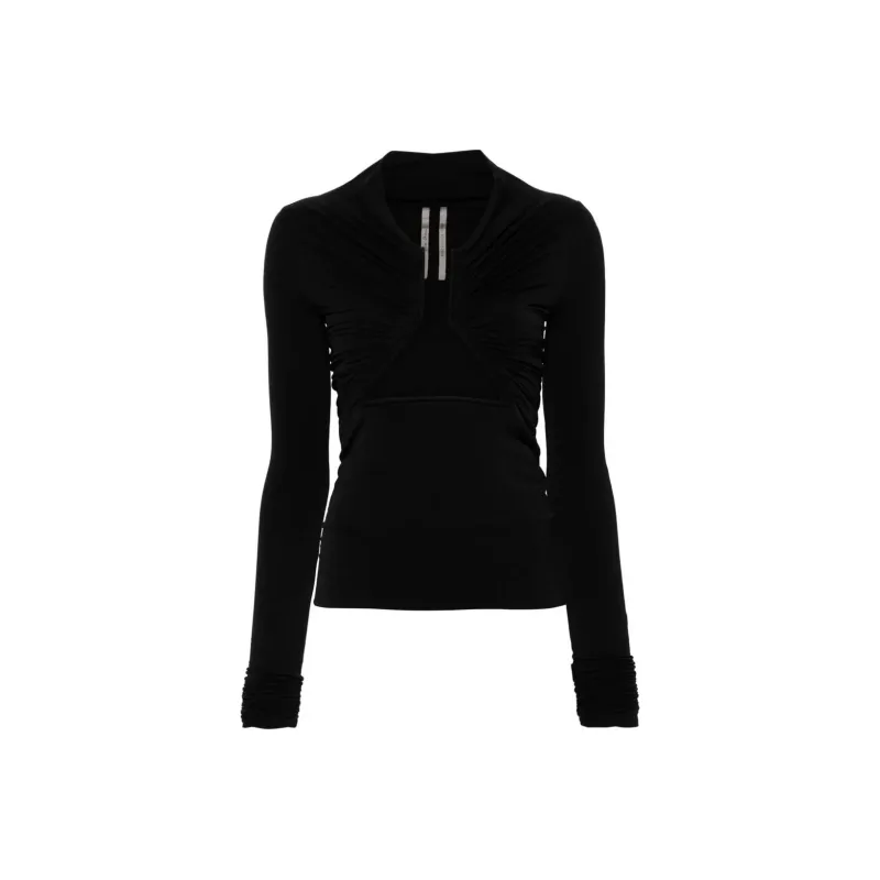 RICK OWENS Ls Prong Long Sleeved Top-0