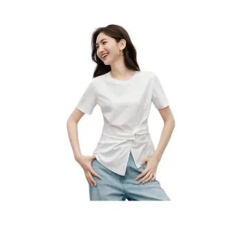 Hopeshow T-Shirt Women's Raw White