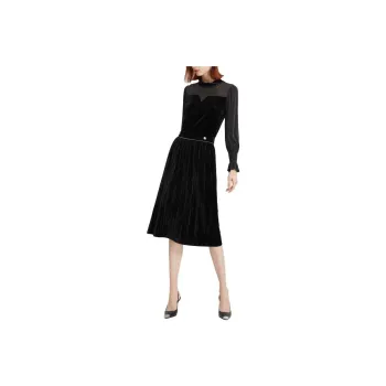 FINITY Chiffon Shirts Women's Black