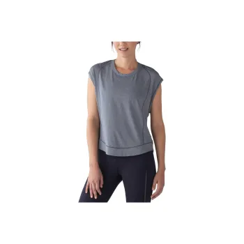 Lululemon Regular T-Shirt Women's Light Gray Blue