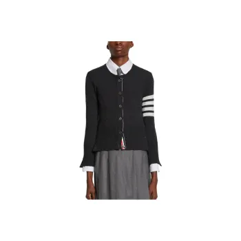 THOM BROWNE· SS22 Cashmere Sweater Women's Gray
