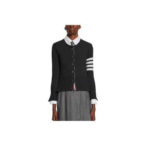 THOM BROWNE· SS22 Cashmere Sweater Women's Gray