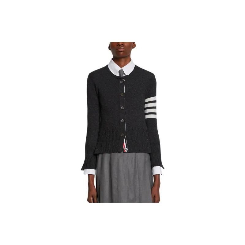 THOM BROWNE· SS22 Cashmere Sweater Women's Gray-0