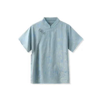 CHARM PICK Shirts Women's Blue