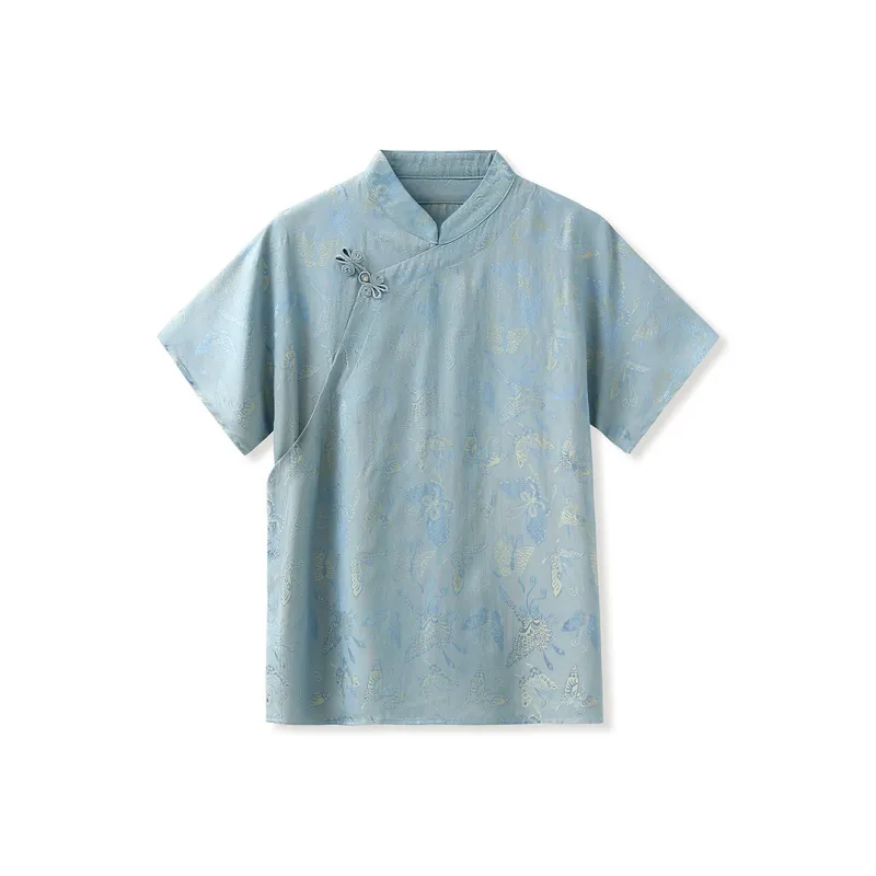 CHARM PICK Shirts Women's Blue-0