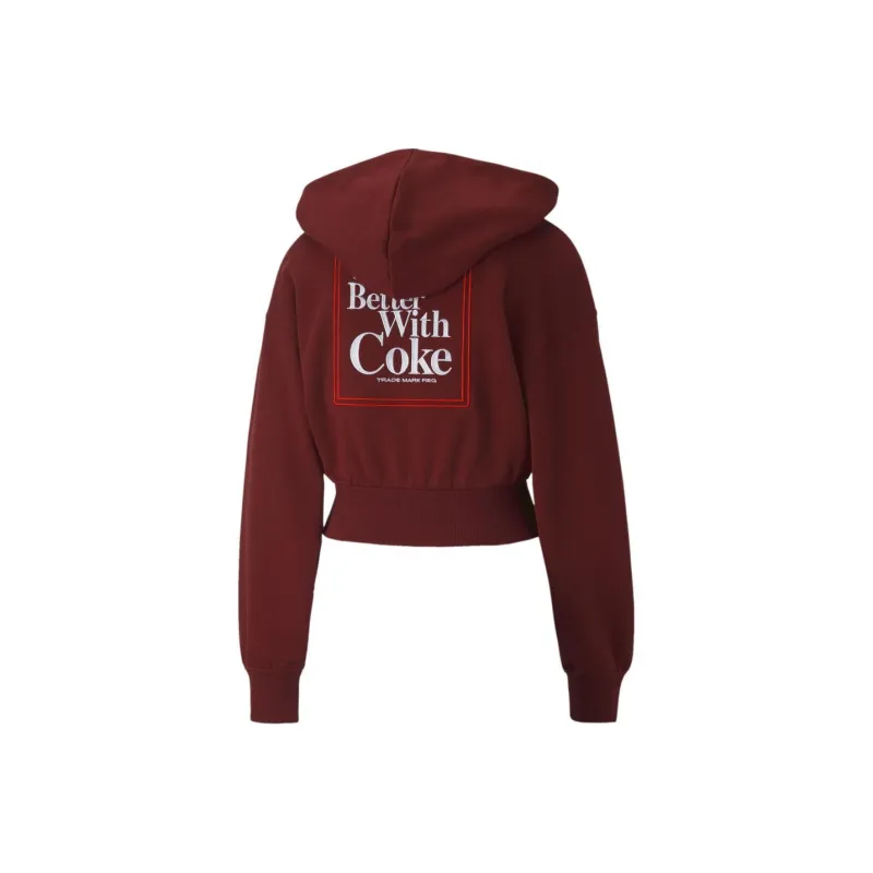 PUMA X Coca-Cola Sweatshirts Women's Red-0