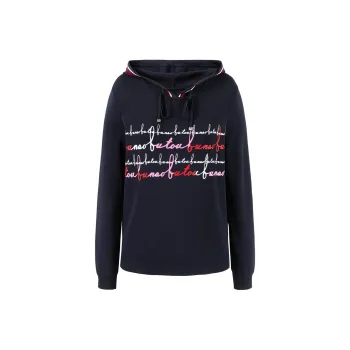 JZ Juzui Knitwear Women's Floral Dark Blue