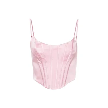 Zimmermann Satin Corset Top