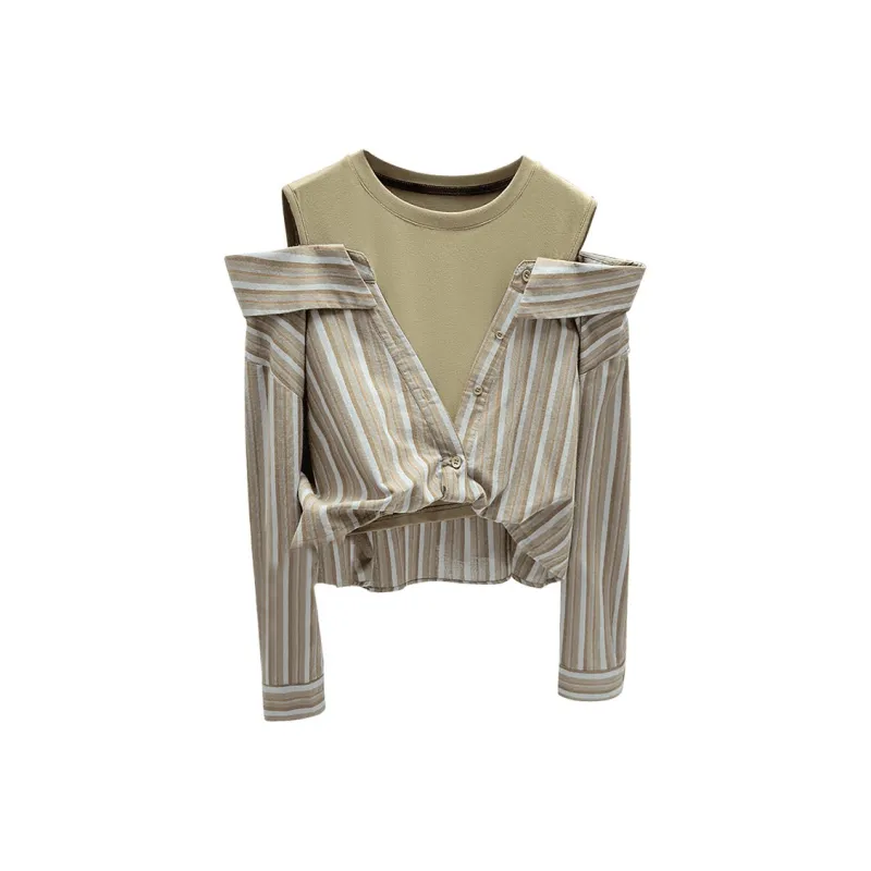Cypress House Shirt Women's Coffee Green-0