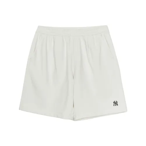 MLB Basic New York Yankees Casual Shorts Unisex Ivory