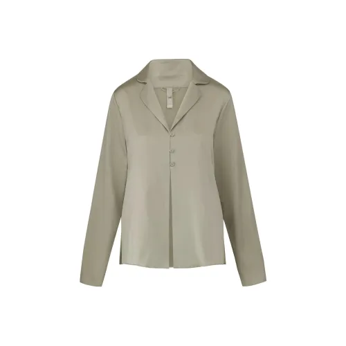 Skims Shirts Women's Gray