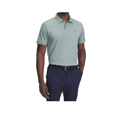 Under Armour Sport Piqué Polo Golf Clothing Men's Silicon Green