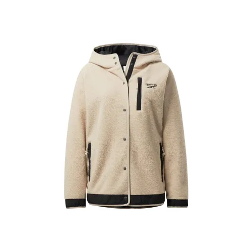 Reebok W CLASSICS FL Jackets Coats Women's Beige