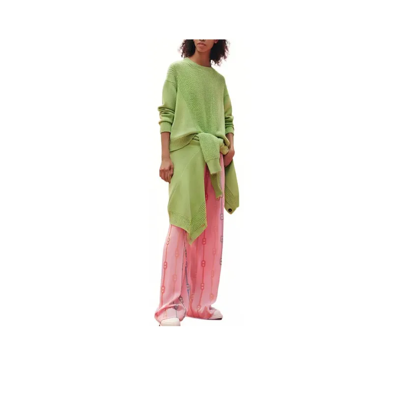 HERMES SS23 Cashmere Sweater Women's Green-0