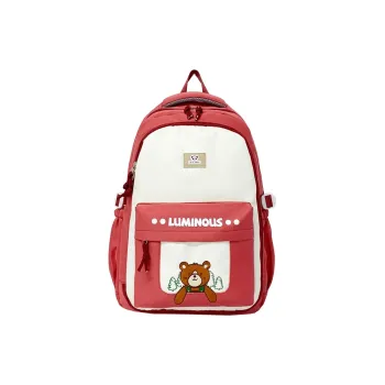 H YXIANG Composite Cloth Backpack Unisex Multicolor
