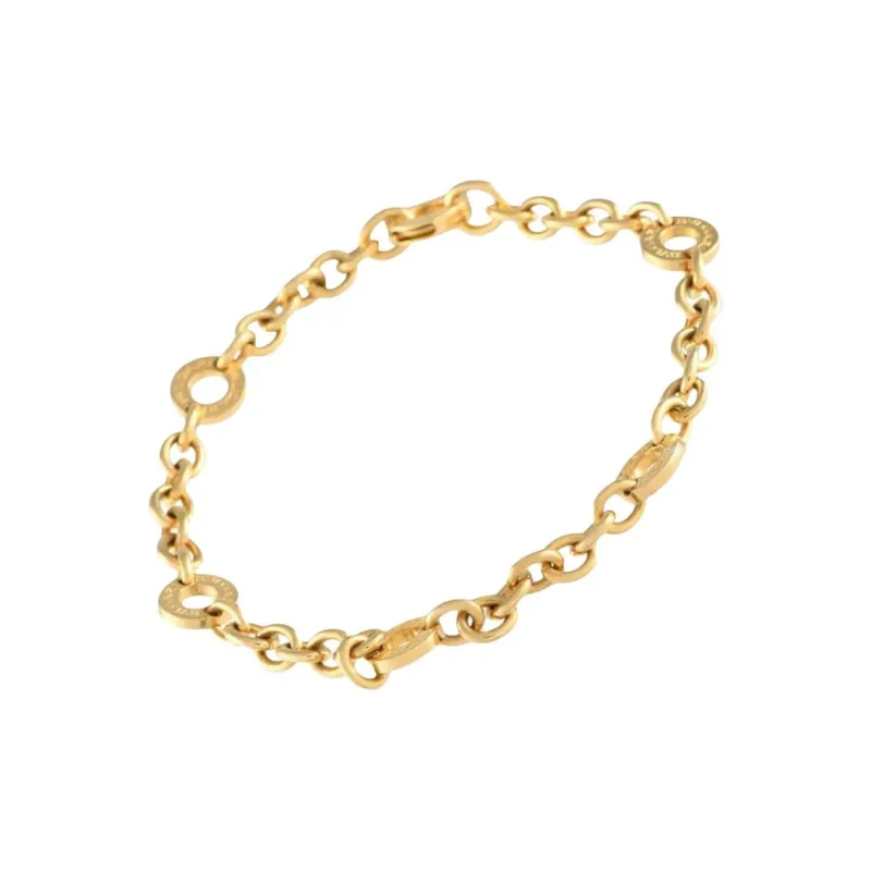 BVLGARI 18K Yellow Gold BVLGARI BVLGARI Chain Bracelet-0