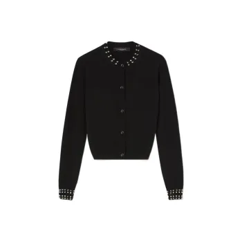 VERSACE Cashmere Sweaters Women's Black
