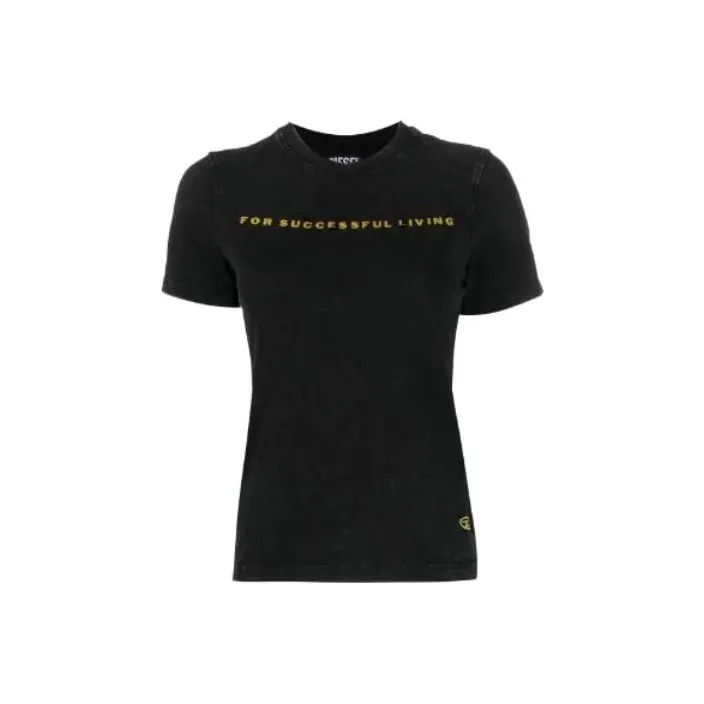 DIESEL T-Shirts Women's Black-0