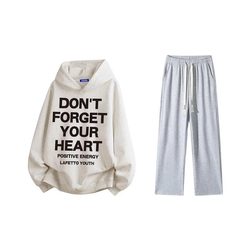 Lafetto Sweatshirt Sets Unisex-14