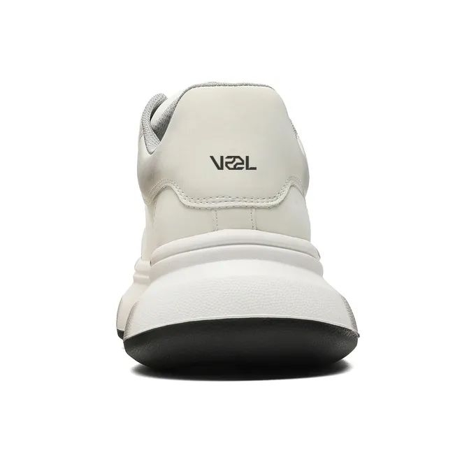 VAEL Low Top Casual Shoes Unisex Polished White-2