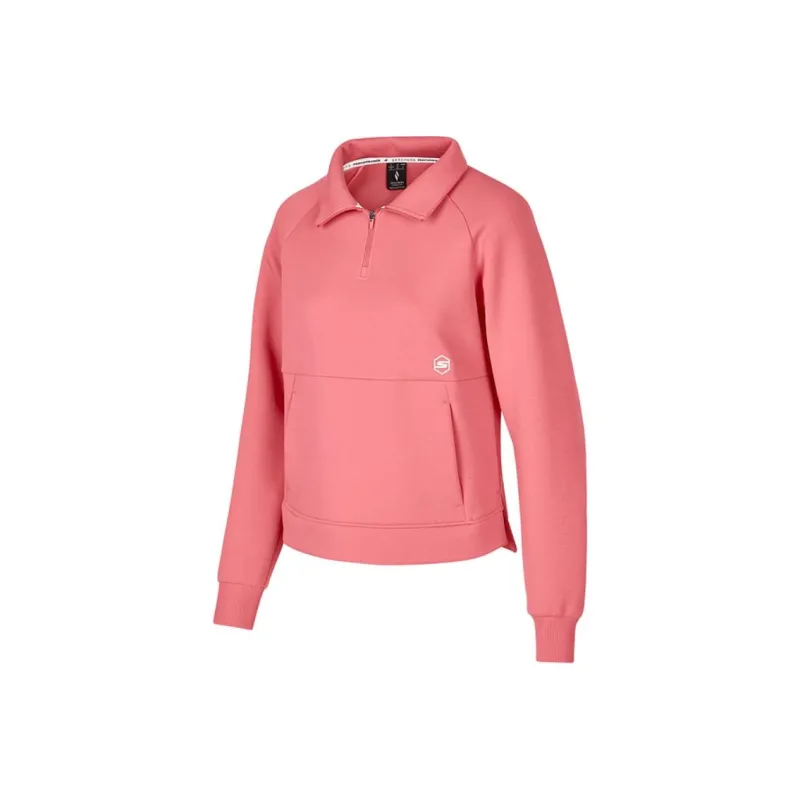 Skechers Comfortable Sports Collection GOKNIT Sweatshirt Women's Desert Rose-0