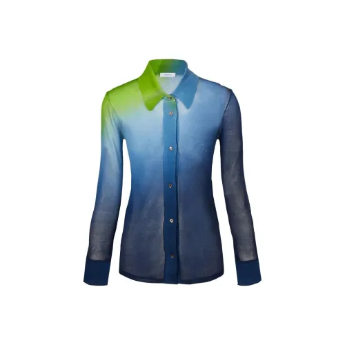 Ferragamo Shirts Women's Blue