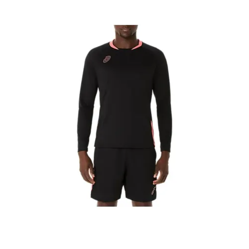 Asics LS TOP ACTIMOTION Soccer Jersey Men's Black