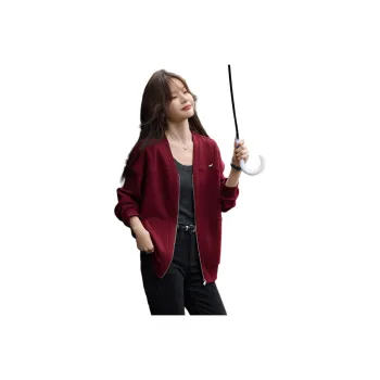 Mo Han Yi Mei Sweatshirt Women's Burgundy