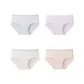 Ocean Blue+Lilac+Moon White+Light Orange Pink