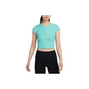 Nike One Fitted Rib Women's Dri-FIT Short-Sleeve Cropped Top